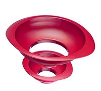 Westmark 2 Entonnoirs à Confiture/ à Conservation, Set d'entonnoirs, Diamètre du col de remplissage : 4,2/7,5 cm, Plastique, Rouge, 11552270