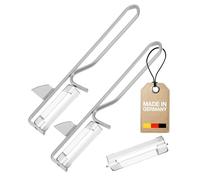 Westmark 2 Éplucheur Universel/Éplucheur Pendulaire avec 1 Lame de Rechange, Steel, acier inoxydable/acier, revêtu, argenté, 161022E6