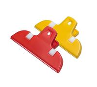 Westmark 2 Grands Clips à Sachet, Plastique, Maxi, Jaune/Rouge, 52162230