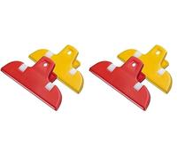 Westmark 2 Grands Clips à Sachet, Plastique, Maxi, Jaune/Rouge, 52162230 (Lot de 2)