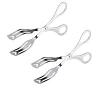 Westmark 2 Pince à pâtisserie - Pince Polyvalente pour Un Service hygiénique des Produits de Boulangerie et Autres Aliments, idéale pour buffets, 19,8 cm - Acier Inoxydable 18/8