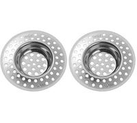 Westmark 2 Tamis d'Evier/Filtres, ø 7 cm, Rond, Acier Inoxydable, Argenté, 52082270 (Lot de 2)