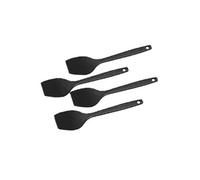 Westmark 4 Spatules à Raclette, longueur : 16,6 cm, en Plastique, Gourmetta, Noir, 20452270