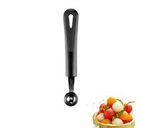 Westmark 28222270 Cuillère à pomme parisienne Gentle en PP/inox, Noir/argent, 17,3 x 2,7 x 2 cm