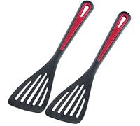 Westmark 2X Spatule, Longueur : 30 cm, résistante à la Chaleur jusqu'à 270 °C, PPA, Gallant Plus, Noir/Rouge, 293522E5