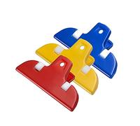 Westmark 3 Petits Clips à Sachets/Clips de Fermetures, Plastique, Mini, Jaune/Bleu/Rouge, 52182230