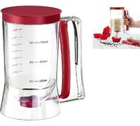 Westmark 30122260 Portionneur de pâte 900ml, rouge/transparent