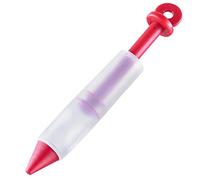 Westmark 31112280 Stylo de décoration Silicone Blanc/Rouge 14,8 x 2,5 x 2,5 cm