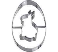 WESTMARK 36762291 Emporte-pièce WESTMARK Œuf de Pâques avec lapin 36762291 8,0 cm