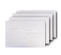 Westmark 4 Sets de Table/Sous-plats, 45 x 30 cm, Synthétique, Aspect Bois, Saleen-Edition : Nature, érable blanc, 01059610150