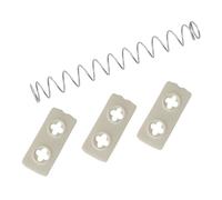 Westmark 40332250 Set plaque d'éjection et 1 ressort pour Dénoyauteur de cerises 4030 3 pièces, Plastique, Argent, 10 cm