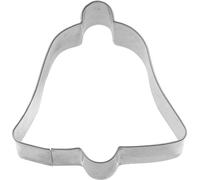 Westmark 6 Bell Cookie Cutters, Stainless Steel, Silver, 6.6 x 2.5 x 2.2 "