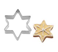 Westmark 6 Star Cookie Cutters - Stainless Steel - Silver 6 x 5.8 x 2.2 cm