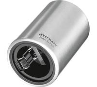 Westmark Ouvre-bouteille Automatique, Pour ouvrir les Bouteilles à Bouchon Couronne, Aluminium brossé, Push&Pull, Argenté, 5,3 x 5,3 x 8 cm
