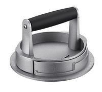 Westmark 62252260 Machine à hamburger réglable pour 3 tailles différentes de patty 1/4, 1/3 flambeaux et 1/2 piquets en aluminium/plastique, Vario, argenté/noir