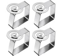 WESTMARK 64292260 WESTMARK Pinces à nappes argentées 4 pcs.
