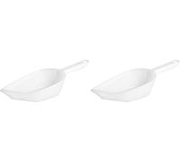 Westmark 90972251 Halvar Pelle à pâtisserie en plastique Blanc 800 ml (Lot de 2)