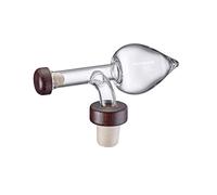 Westmark 99033380 Doseuse hermétique pour spiritueux, vinaigre ou huile 35 ml Verre/plastique/bois Gourmet Transparent/marron