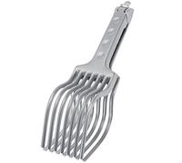 Westmark Aide au Tranchage, Emballage Rétro, Aluminium, 25,5 x 6,5 x 7,5 cm, Tranchetta, Argenté, 6300RT60