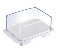 Westmark Beurrier de Réfrigérateur, Plastique, Exclusiv, Blanc/Transparent, 20862270