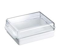 Westmark Beurrier de Réfrigérateur, Plastique, Traditionell, Blanc/Transparent, 20882241