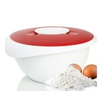 Westmark Bol à pâtisserie avec couvercle, 2,5 l, rouge