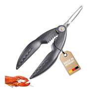 Westmark Casse-Homard avec Pince-Curette à Homard Cracky-Spezial Black Edition - Pince à Homard Innovante pour Homards, Crabes et Fruits de Mer - Anthracite
