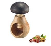 Westmark Casse-Noix, En Forme de Champignon, Hauteur: env. 9,5 cm, Bois de Hêtre, Holzi, 16772270, Marron