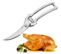 Westmark Ciseaux à Volaille, Mécanisme à ressort, Longueur de la lame : 7 cm, Acier inoxydable, Poli, Classic, Argenté, 13712260