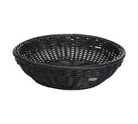 Westmark Corbeille-coupe Saleen - ronde, Ø 29 cm, hauteur 8 cm, usage pro | Plate, pour présenter noix et fruits, sans BPA, passe au lave-vaisselle, jusqu'à 70 °C, noir, 02051919101