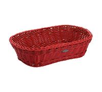 Westmark Corbeille multi-usages Saleen Coolorista - 26,5 x 19 x 7 cm | Rectangulaire, usage pro, pour servir pain, fruits ou noix, passe au lave-vaisselle, jusqu'à 70 °C, rouge rubis, 02036179101
