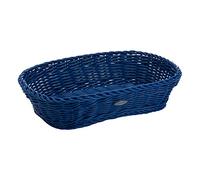 Westmark Corbeille multi-usages Saleen Coolorista - 26,5 x 19 x 7 cm | Rectangulaire, usage pro, pour servir pain, fruits ou noix, passe au lave-vaisselle, jusqu'à 70 °C, bleu marine, 02036178101