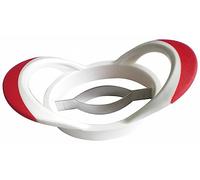 Westmark Coupe-Mangue, 20 x 10,5 x 6,5 cm, Acier Inoxydable/Plastique, Blanc/Rouge/Argent, 51642270