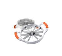 Westmark Coupe-melon Jumbo – Protège-lame, Inox/Plastique, Blanc/Orange