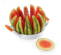 Westmark Coupe-melon Jumbo – Protège-lame, Inox/Plastique, Blanc/Orange