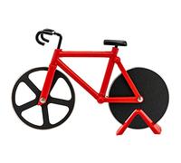 Westmark Coupe-Pizza, Design Vélo, avec Support, Acier inoxydable/plastique, Fuentez, Noir/Rouge, 13292260