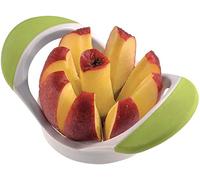 Westmark Coupe Pomme, 17,5 x 10,5 x 6,5 cm, Acier Inoxydable/Plastique, 8P, Blanc/Vert/Argent, 51622270