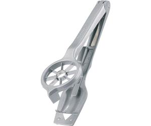 Westmark Coupe-radis/ Décorateur de Radis/Coupeur à dents pour des triangles pour les moitiés d'agrumes, longueur : 18,1 cm, aluminium/acier inoxydable, 51202260, Argent