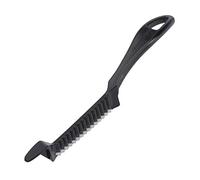 Westmark Couteau à Lame ondulée, longueur : 21,5 cm, acier inoxydable/plastique, Garnetta, noir/argenté, 31202260