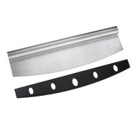 Westmark Couteau de découpe pour pizza Easy - couteau puissant coupe-pizza, idéal pour couper sans effort une pizza ou une tarte flambée - acier inoxydable, PP