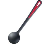Westmark Cuillère à légumes/à Wok/pour Cuisson, Résistant à la chaleur jusqu'à 270 °C, PPA, Longueur : 31,5 cm, Gallant Plus, Noir/rouge, 29652275