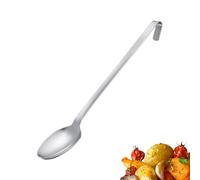 Westmark Cuillère à légumes Pro - Cuillère de cuisine en acier inoxydable avec tête de cuillère large - Cuillère de service universelle pour légumes, pommes de terre, etc. - Argent, 45 cm