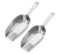 Westmark Cuillères à mesurer/à peser/à remplir, 2 pièces, capacité : 300 ml chacune (env. 290 g de farine), aluminium, Hygia, argent, 915122E3