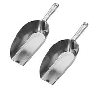 Westmark Cuillères à mesurer/à peser/à remplir, 2 pièces, capacité : 37 ml chacune (env. 35 g de farine), aluminium, Hygia, argent, 910122E3