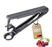Westmark Dénoyauteur à Cerises Kernex Black Edition - Dénoyauteur pour Cerises - Aide Pratique pour la Conservation - Anthracite
