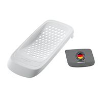 Westmark Eminceur de spätzles avec racloir souple, Plastique, Gris/Blanc, 61132270