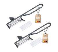 Westmark Éplucheur Black Edition, 2 pièces - ergonomique en acier, avec lame en acier inoxydable - universel pour légumes et fruits - Anthracite