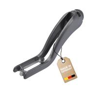 Westmark Éplucheur de légumes et d'asperges Peel-Star Alu Special Dark Edition, Lames en acier inoxydable, Revêtement spécial de haute qualité, Aluminium/Acier inoxydable, Anthracite, 6050226Z