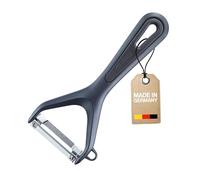 Westmark Économe universel Gentle – Pendulaire, lame inox, ergot affûté – Noir