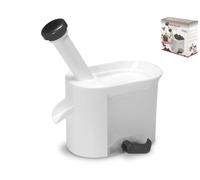 Westmark Éplucheur Noir, Blanc Et Acier Inoxydable